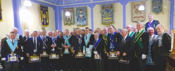 Lodge St. Bryde Deputation to Blackpool