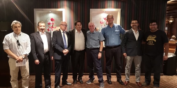 Chile Brethren of Lodge Britannia No. 1033.