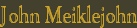John Meiklejohn